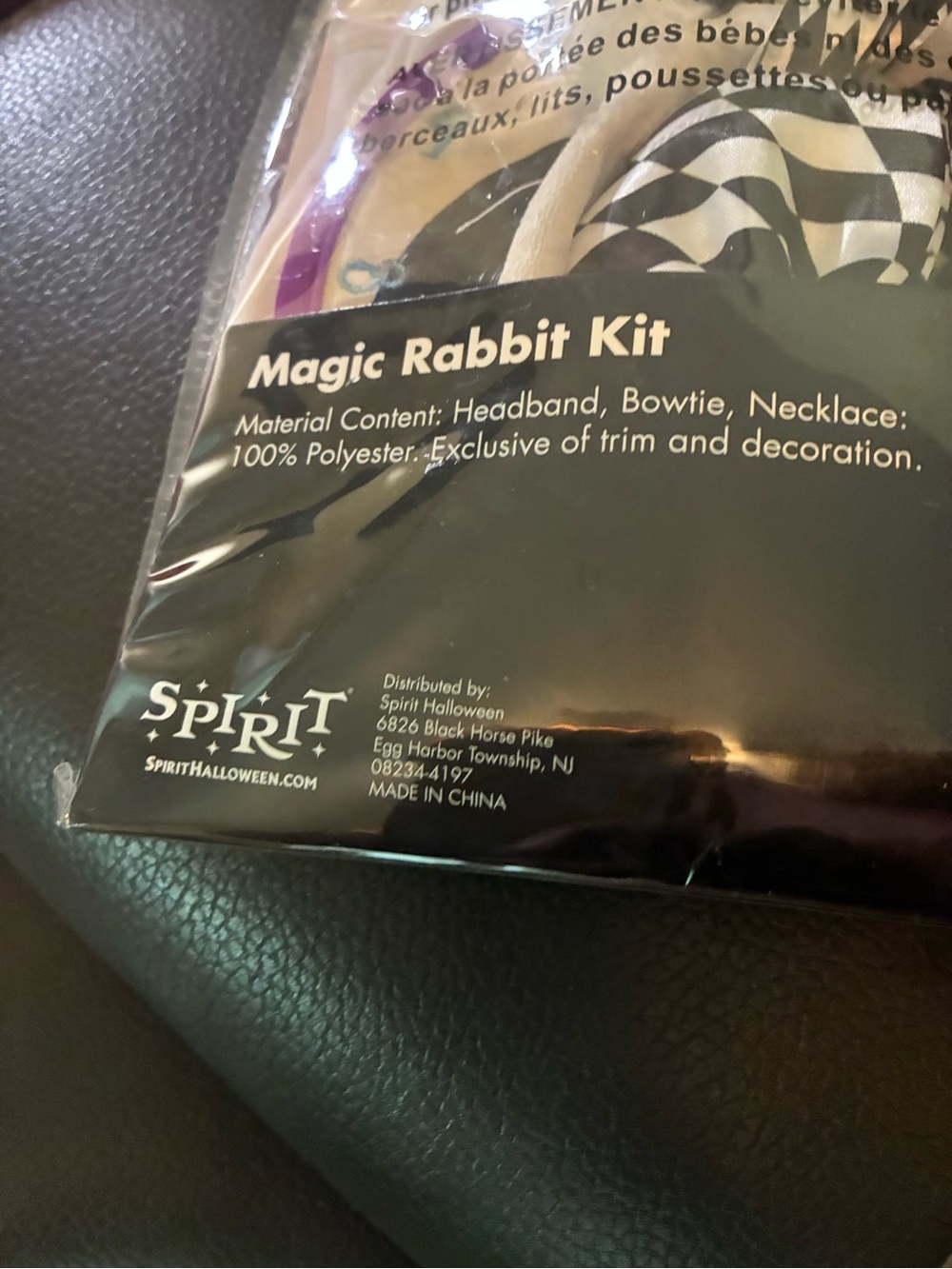 Spirit Magic Rabbit Kit Costume Accessory Set - White - Picture 3 of 7